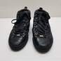 Balenciaga Black Leather Lace Up Sneakers Mens Size 40 AUTHENTICATED image number 1