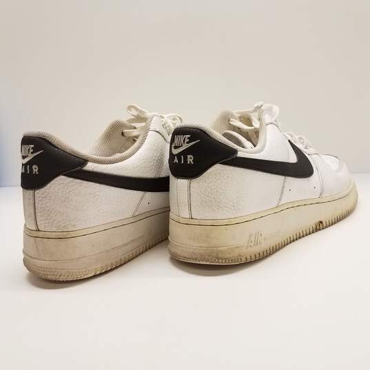 Nike Air Force 1 Low 07 White, Black Sneakers CT2302-100 Size 12 image number 4