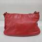Vintage Marc Jacobs Red Leather Hobo Slouchy Shoulder Bag AUTHENTICATED image number 5