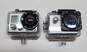 Set of 2 Sports Cam Activity Action Camera for Parts, Untested image number 1