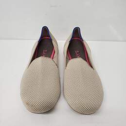 Rothy's WM's Beige Linen Loafers Size 9.5 M