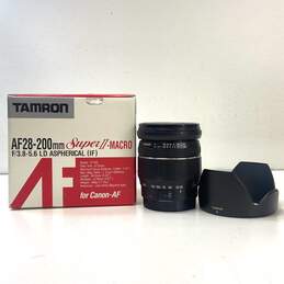 Tamron AF 28-200mm Super II-Macro f/3.8-5.6 Aspherical (IF) Zoom Camera Lens