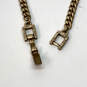 Designer Givenchy Gold-Tone Rhinestones Fashionable Chain Bracelet image number 3