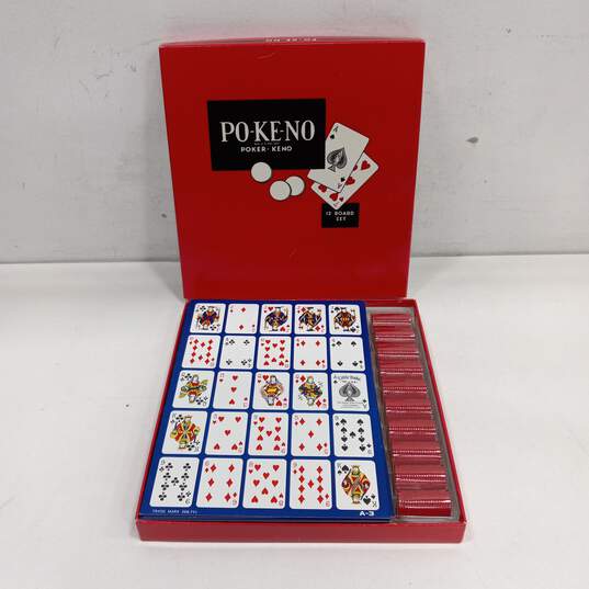 Po-Ke-No Gambling Game Set IOB image number 3