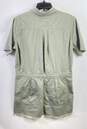 Lucky Brand Women Olive Green Drawstring Dress M image number 2
