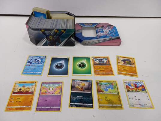 Lot of Pokémon cards in Tin Boxes image number 2