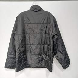 The North Face Men's Black Full Zip Mock Neck Jacket Size L alternative image