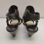 Vince Camuto Edrika Black Leather Heeled Sandals Women's Size 6.5 image number 5
