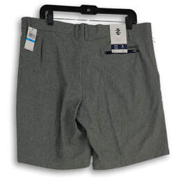 NWT Mens Gray Sport Flex Athletic Stretch Pockets Chino Shorts Size 36W alternative image