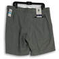 NWT Mens Gray Sport Flex Athletic Stretch Pockets Chino Shorts Size 36W image number 2