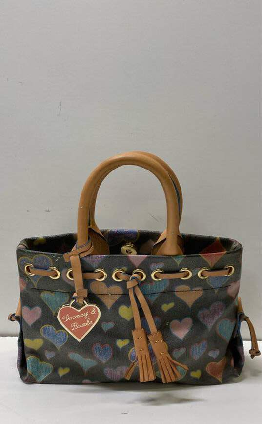 Dooney & Bourke Heart Designed Top Handle Bag Multicolor image number 1