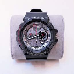 Casio G-Shock GAC-110 Silver Tone And Black Analog With Compass Watch
