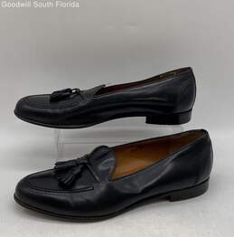Authentic Salvatore Ferragamo Mens Black Casual Shoes Size 8.5