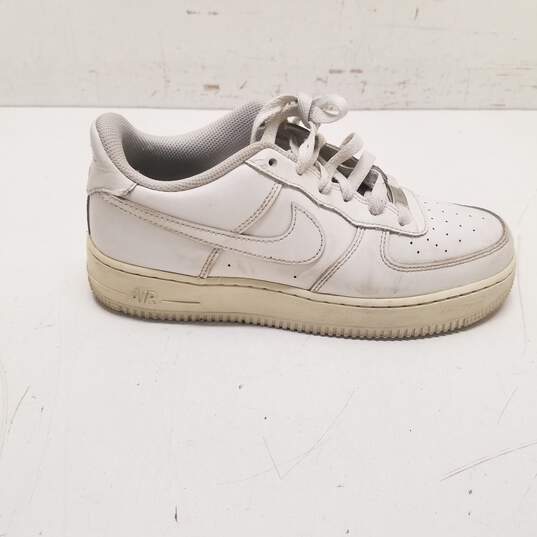 Nike Air Force 1 Leather Sneakers White 6Y Women's 7.5 image number 1