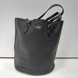 Kate Spade New York Black Leather Tote/Shoulder Bag/Purse