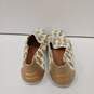 TOMS Natural Canvas Sugar Frosted Ginger People Cookies Flats Size 10M image number 3