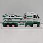 2PC of Hess Toy Truck Dragster Race Car & Racer Trucks - IOB image number 3