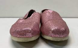 Toms Classic Alpergata Glitter Slip On Shoes Pink 8.5 alternative image