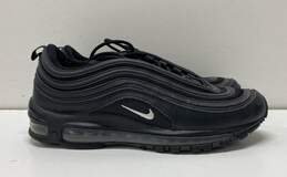 Nike Air Max 97 Black White Anthracite Terry Cloth Athletic Shoes Men's Size 8.5
