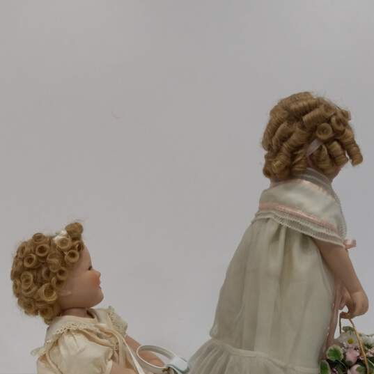 Pair of Shirley Temple Toddler Doll In Box image number 4