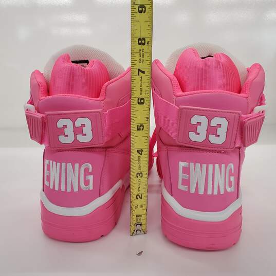 Patrick Ewing Men's 33 Hi Breast Cancer Charity Pink Basketball Shoes Size 11 image number 4