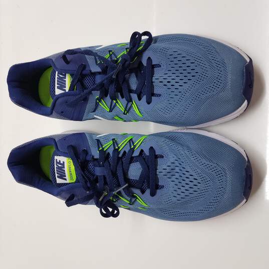 Buy the Men's Zoom Winflo 2 'Blue/Lime' 807276-403 Size 14 | GoodwillFinds