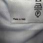 Women's Prada Art 108087 Silver Nylon Full Zip Hooded Jacket Size P image number 4