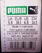 Puma Barbie Suede Classic 50th Anniversary Black Casual Shoes Men's Size 6.5 image number 9