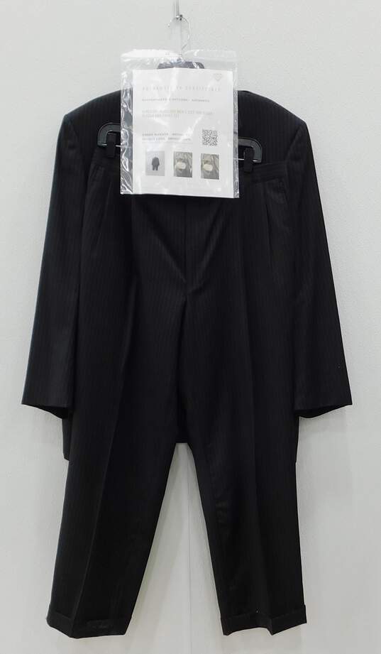 Burberry Men's Size 46R Black Blazer and Pants W/COA image number 1
