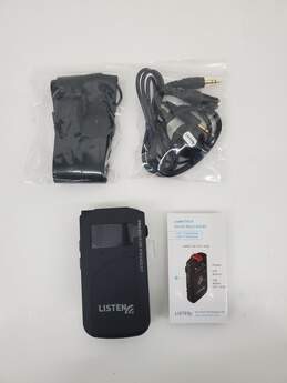 2nd Listen LKR-11-A0 ListenTALK Receiver Pro Conversation Device Untested alternative image
