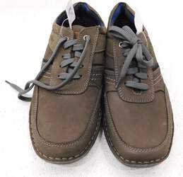 Men's Josef Seibel Leather Brown Tennis Shoes