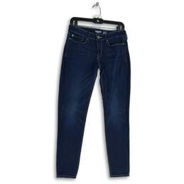 Denizen From Levi's Womens Blue Low Rise 5-Pocket Design Jegging Jeans Size W29