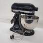 KitchenAid Artisan Series 5 Quart Tilt Head Stand Mixer (Onyx Black) & Bowl image number 1