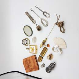 Vintage Gold Tone & Silver Tone Accessories Mixed Lot