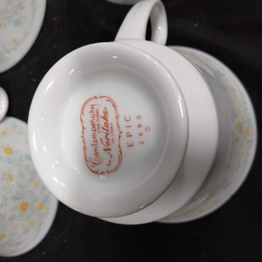 Bundle of 7 Noritake "Contemporary" Epic Tea Cups image number 4