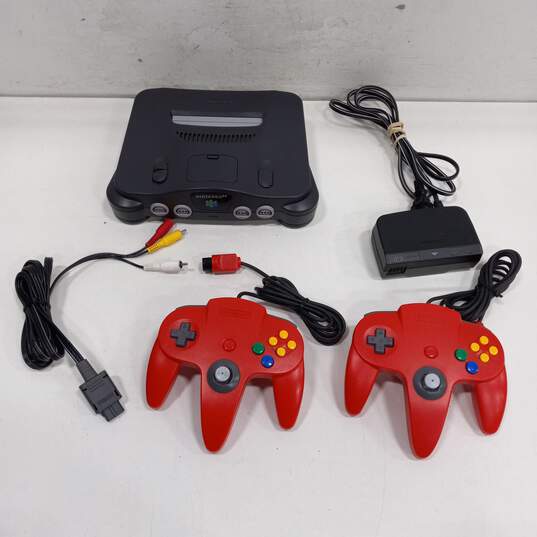 Nintendo 64 N64 Home Video Gaming Console Bundle NUS-001(USA) image number 1
