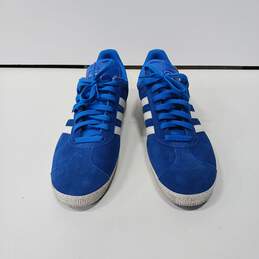 Adidas Men's Royal Blue Suede Gazelle Sneakers Size 13
