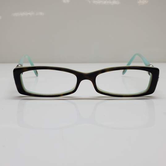 AUTHENTICATED TIFFANY & CO TF2016 RECTANGULAR EYEGLASS FRAMES ONLY W/ CASE image number 3