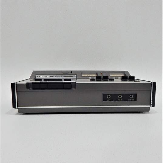 VNTG Kenwood Brand KX-720 Model Stereo Cassette Tape Deck w/ Power Cable (Parts and Repair) image number 3