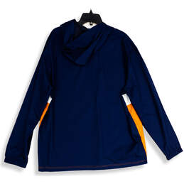 Mens Multicolor Chicago Bears Long Sleeve Half-Zip Hooded Jacket Size XL alternative image