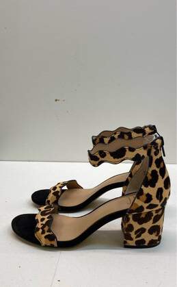 INC International Concepts Cheetah Print Strappy Heels Brown 5.5
