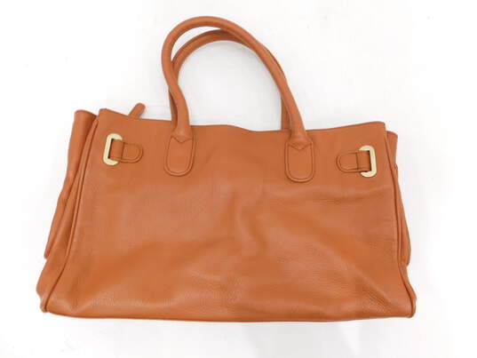 Onna Ehrlich Bags | Classy Onna Ehrlich Bag (Cognac) | Color: Brown/Orange image number 2