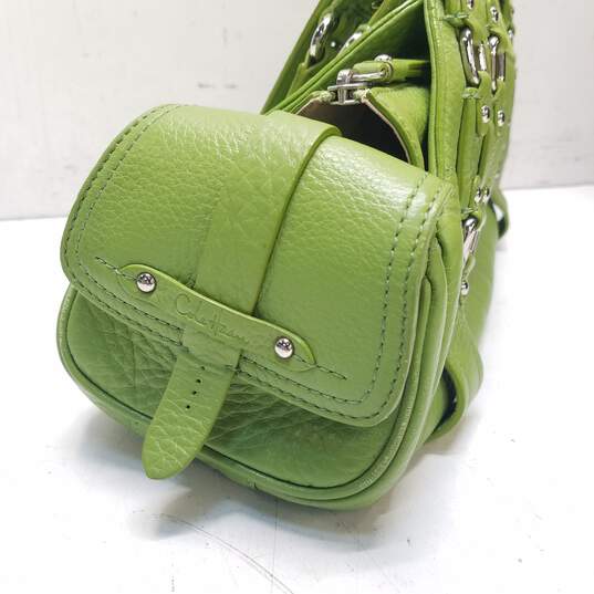 Cole Haan Leather Village Shoulder Bag Green image number 3