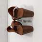 Coach And Four Women's Brown Leather Sandal Heels Size6.5M image number 3