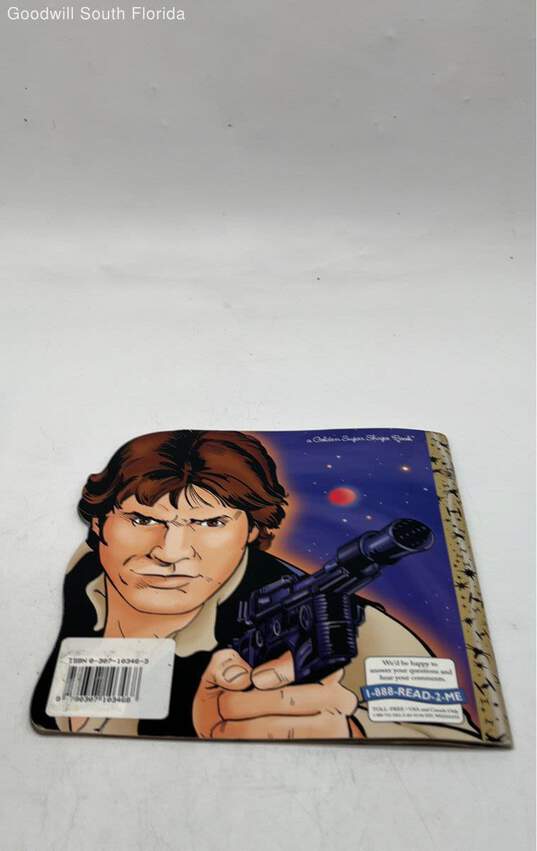 A Golden Super Shape Book Star Wars Han Solo Rebel Hero Paperback Book image number 3