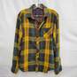 Marmot MN's Anderson Flannel Yellow Plaid Long Sleeve Shirt Size MM image number 1