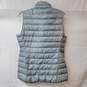 REI Co-Op Gray Full Zip Nylon Down Puffer Vest Jacket Women's Size S image number 2