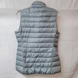 REI Co-Op Gray Full Zip Nylon Down Puffer Vest Jacket Women's Size S alternative image