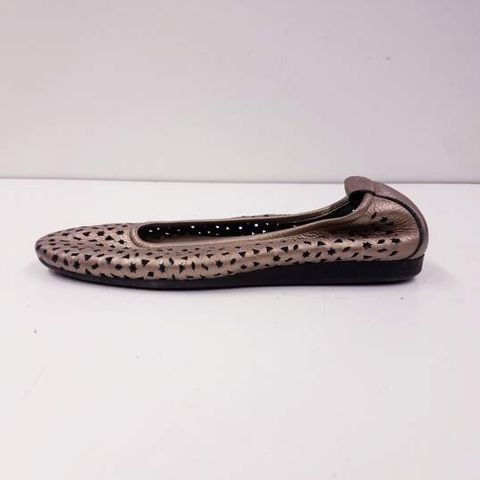 Arche Lilly Perforated Ballet Flats Champagne 9.5 image number 2