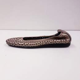 Arche Lilly Perforated Ballet Flats Champagne 9.5 alternative image